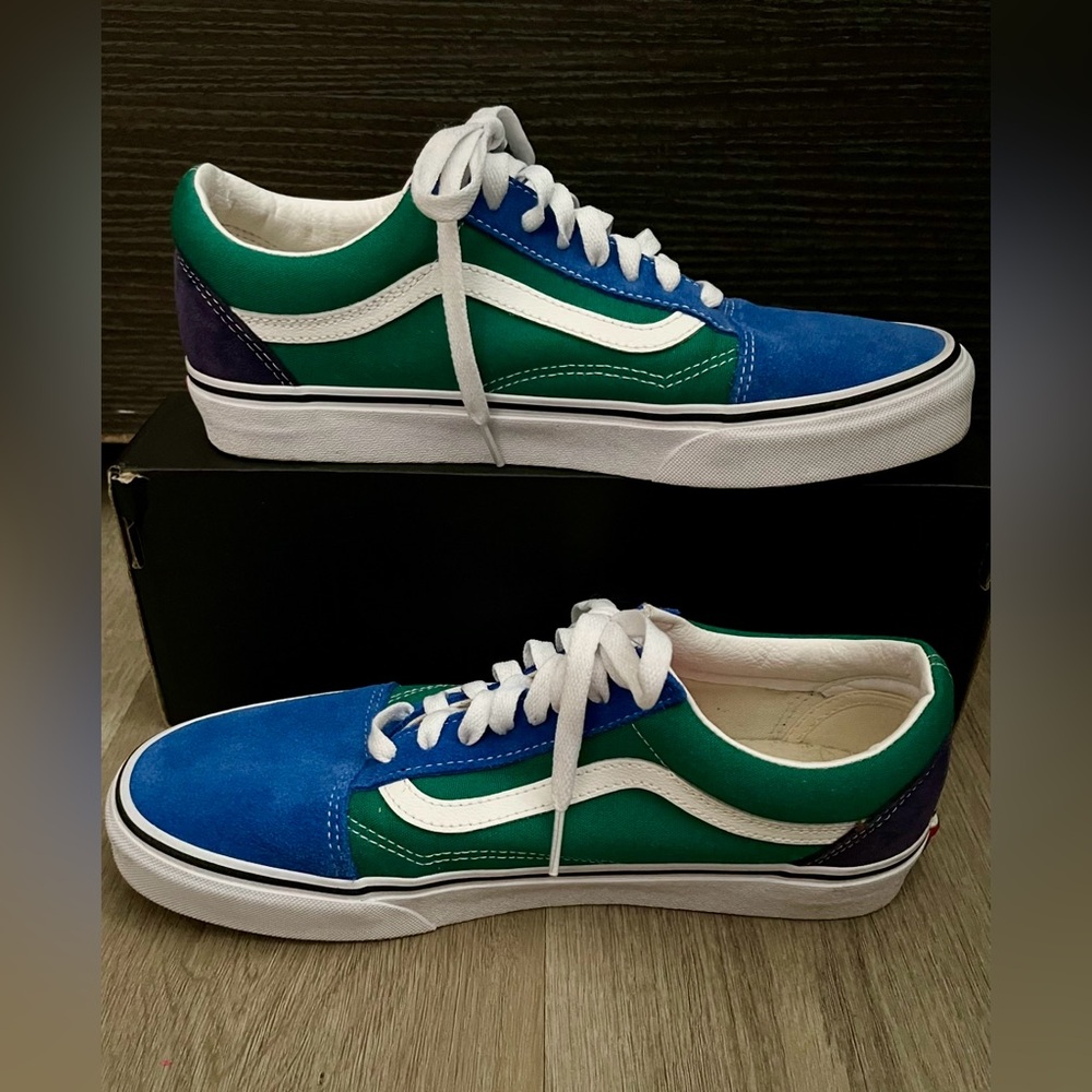 Vans Old Skool Retro Court Sneakers - Men’s 10 / Women’s 11.5 - Picture 2 of 7